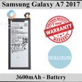 Samsung Galaxy A7 2017 Battery EB-BA720ABE Replacement Premium Quality 3600mAh For Samsung Galaxy A7 2017. 