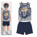 Lion T-shirt and shorts For Kids Summer. 