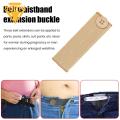 Pregnant Women Waistband Extender Adjustable Waistband Extender for Pregnant Women Chubby Men Elastic Waist Extension Buckle Band in Solid Colors Elastic Waist Extender. 