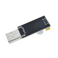 CH340 USB to ESP8266 ESP-01 Wifi Module Adapter Computer Phone Wireless Communication Microcontroller for Arduino. 