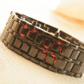 Fashion LED Digital Alloy Men Women Wrist Watch Bracelet Chain Valentines Gift. 