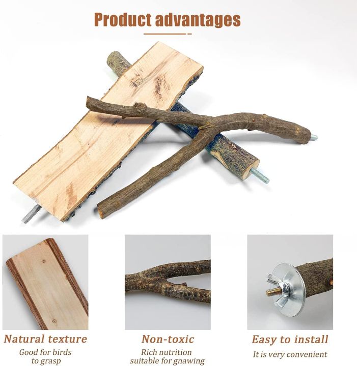 UK%20Bird%20Toys%20%204%20pack%20perches%20Natural%20Wood%20Parrot%20Stand%20Set%20for%20Parakeets%20Paw%20Grinding%20Stand%20Platform%20Bird%20Cage%20Accessories%20Exercise%20Toys%20Cockatiels%20Conure%20Lovebirds%20Natural%20wooden%20perch%20and%20cage%20toy%20Parrot%20Stand%20Branch%20Platform%20%20grey%20raw%20macaw%20Cockatiel%20-%20Image%205