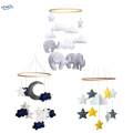 Crib Hanging Toys Felt Crib Mobile Interactive Hanging Cute Creative Bed Bell Stroller Toy for Stroller Photography Props Pram Party Bedroom. 