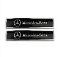 2Pieces AMG Brabus Carlsson Metal Car Side Body Sticker Auto Rear Emblem Badge Decal for Mercedes Benz W168 G500 GLA GLE（model：NO.1）. 