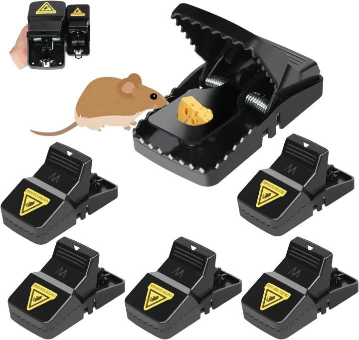Rat Trap Big Size Mouse Trap High Quality Plastic Mice Catcher Reusable Washable Easy Effective Strong Springs Rat Killer For Households