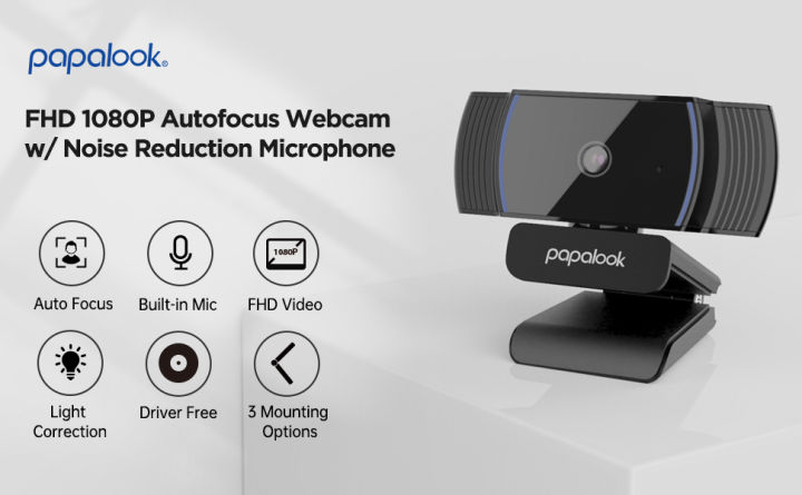 Webcam%201080P%20Full%20HD,%20PAPALOOK%20AF925%20Computer%20Camera%20with%20Microphone,%20Autofocus%20Web%20Cams%20for%20Desktop/Laptop/Mac,%20Works%20with%20Skype,%20Zoom,%20WebEx,%20Hangouts%20-%20Image%203