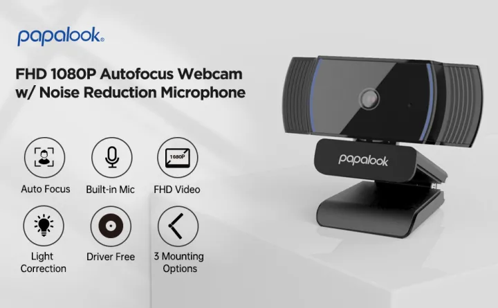 Webcam%201080P%20Full%20HD,%20PAPALOOK%20AF925%20Computer%20Camera%20with%20Microphone,%20Autofocus%20Web%20Cams%20for%20Desktop/Laptop/Mac,%20Works%20with%20Skype,%20Zoom,%20WebEx,%20Hangouts%20-%20Image%203