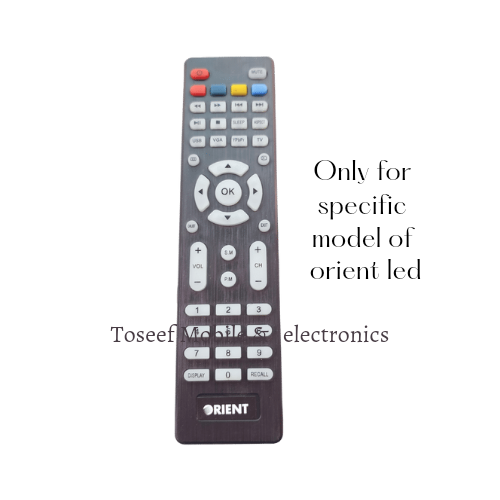 Remote for Orient_LCD LED TV