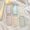 HOCE Fashion Cute Clear Curly Wave Cases For iPhone 13 12 11 14 15 16 Pro Max 13 12 Pro X XS XR 14 16 Plus Case Hybrid Shockproof Transparent Phone Cover. 
