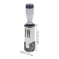 【linfang store】Handheld Date Stamper Multi-use Time Stamp Portable Date Rolling Stamp File Accessory Date for File Home Daily. 