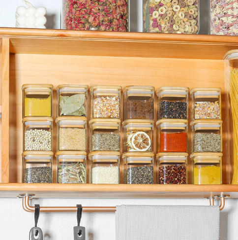 12%20Pieces%20Mini%20Square%20Glass%20Spice%20Jars%20with%20Bamboo%20Lids,%20150ml%20Square%20Glass%20Storage%20Jars%20with%20bamboo%20lid%20,%20Glass%20Container%20for%20Spice,%20Salt,%20Sugar,%20Seeds,%20Nuts%20Etc%20-%20Image%203