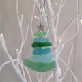 Sea Glass Art Decoration Christmas Tree Ornament Crafts Ocean Themed Christmas Tree Decoration Sea Glass Christmas Ornament Sea Beach Christmas Tree Decor. 