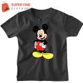 Mickey Mouse Fine Jersey Printed Tshirt for kids ,Boys and Girls. 