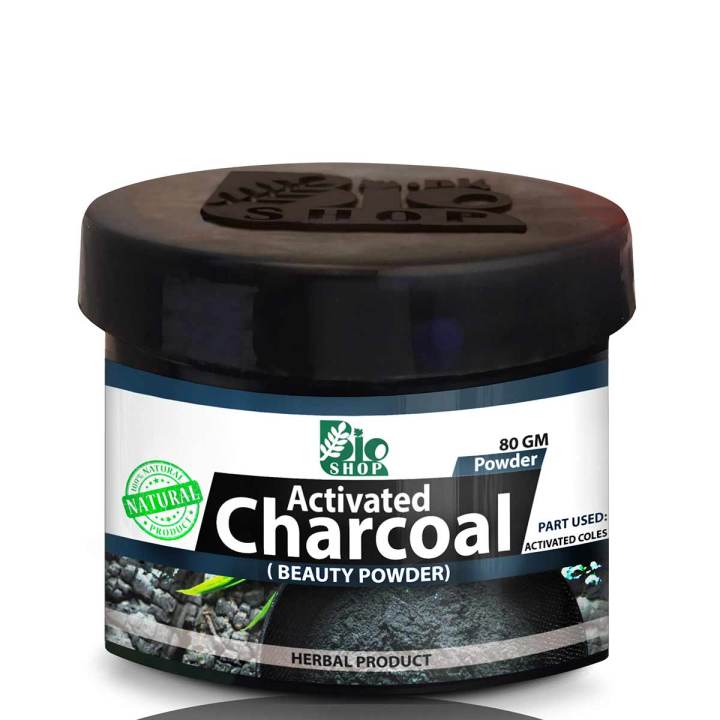 Activated Charcoal Fine Powder-80 gm