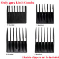 For Moser 1400 Series Shaving Machine Replacement Combs 4pcs/set Hair Trimmer Electric Shaving Limit Comb Set Kit 3/6/9/12mm. 