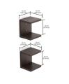 Wall Mount Book Shelf Rack. 