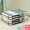 Professional A5 Notebook with Elastic Band | Imported Elastic Bound Notebook | (A5 - 21 x 14.5 x 1.3 cm) Notebook with Elastic Closure for Organized Note-Taking, Journal | Ideal for Business Meetings and Academic Use (160, 200, 400 Pages). 