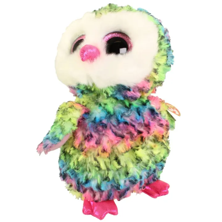 Ty%20Pink%20Owl%20red%20plush%20soft%20stuffed%20toys%20-%20Image%204