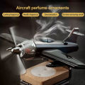 Solar Aeroplane Aircraft Car Perfume Car Air Freshener - with perfume. 