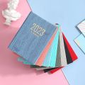 2023 Mini A7 English Agenda Book Journal Cute Creative Pocket Notebook Daily Planner Cheap Korean Stationery. 