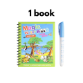 Baby LCD Writing Tablet - Multi Writing Board for Kids, Sizes 6.5/8.5/10/12 Inches - Educational Doodle Pad, Digital Drawing Board, Erasable & Portable, Eco-Friendly, Best for Learning & Fun - Gift for Boys & Girls-Water & Sank Magic Book -Baby Combo. 