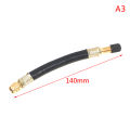 Braided Flexible Hose Tire Car Wheels Tyre Valve Stems Extensions Tube Adapter. 