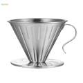 Pour Over Coffee Dripper Traveling Camping Size L. 