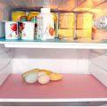 Refrigerator Mats Shelf Liner EVA Non Adhesive Waterproof Washable DIY for Kitchen Fridge Mats Drawer Shelves Pads Table Placemats - 45* 100CM Roll. 