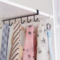 Kitchen Hanger Kitchen Storage Rack Cupboard 6 Hooks Under-Cabinet Hanger Rack New Kitchen Rack Kitchen Shelf Wall Rack By GOLDEN TRADERS. 