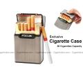 Premium Cigarette Case - 20 Cigarette Capacity Cigarette Storage Case - Aluminum Cigarette Case. 