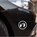 White Color Fuel Economy Expensive Sign Funny Decoration 13 by 13 cm Car Vinyl Sticker Decal Waterproof Universal. 