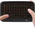 H18 Mini Full Touch Screen 2.4GHz Air Mouse Touchpad Backlight Wireless Keyboard. 