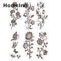 Flower Stem Stencil Template Diy Flower Stems Stencil Set for Painting Projects Natural Leaf Shapes Template for Fence Decoration Buyers' Favorite Customizable Wall Stencil Patterns. 