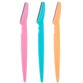 Tinkle Eyebrow Razor Zig Zag (Pack of 3) Facial Hair Remover, tinkle razor for women Shaver For Women, Zigzag Razor for Women, Eyes Makeup, Safety Razor for Girls. 
