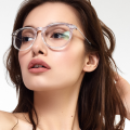 Round Transparent Glasses For Women. 