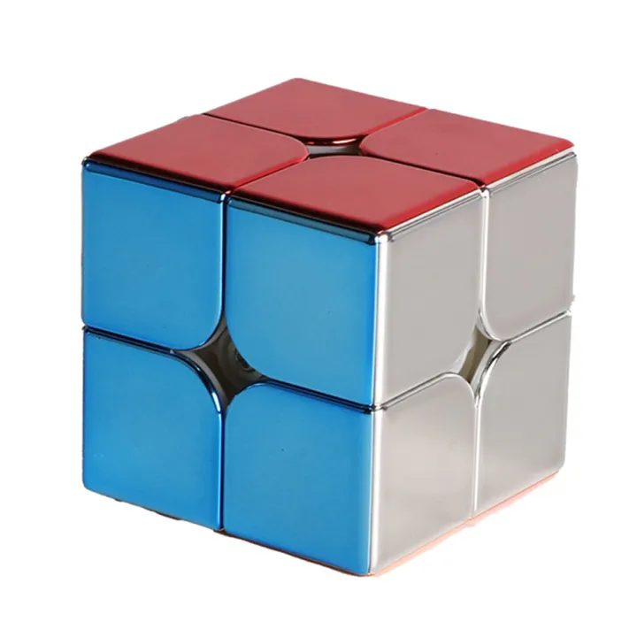PinShang%202x2%203x3%20Pyramid%20Magic%20Cube%20Magnetic%20Smooth%20Electroplating%20Speed%20Cube%20Toys%20Birthday%20Christmas%20Gift%20For%20Children%20Kids%20-%20Image%207