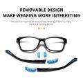 Ralferty Quality Children's Glasses Anti Blue Light Computer Anti-glare Glasses Frame Kids 0 Diopter Prescription Optic Frames. 