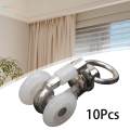 10Pcs Curtain Track Gliders Bedroom Door Curtains Curtain Rail Track Pulley. 