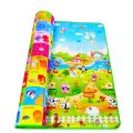 Baby Crawling Play Mat Floor Game 4ft x 6ft 5mm Double Sided. 