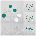 Pack of 1 DIY Small Craft Mirrors, Round Shape for Crafts Projects, Decoration 8mm-2.2cm. 