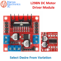 L298N DC Motor Driver Module L298N Stepper Motor Smart Car Robot Breadboard Peltier High Power L298 DC Motor Driver for Arduino. 