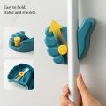 Palm Mop Clip Punch-Free Thumbs Up Shape Key Chain Bathroom Holder Strong Self-Adhesive Wall Hooks Kitchen Storage Decor. 