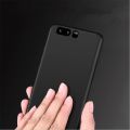 Huawei P10 Plus Matte Black Soft Silicon Back Cover Case. 