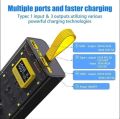 20000 MAH 66W FAST CHARGING TRANSPARENT POWER BANK-POWER BANK FOR ANDROID -Fast charging power bank-Transparent power bank-Portable 66W power bank-Mini fast charging power bank-Large capacity power bank-Power bank-Led Crystal display power bank.. 