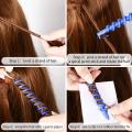 6 Hair Curlers Curlformers Long Spiral Curls Top up Pack FASHION: These rollers and curlers will lift your hair, curls and waves to create a unique style. SIZE:Suitable for long hair. 12in/30cm CONVENIENT: Fast and easy to use.. 