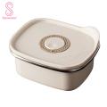 Lunch Box with Vacuum Seal Stackable Stainless Steel Food Storage Containers with Lids Reusable Crisper Box for Meals Ideal for Food Prep Lunch Durable Easy to Clean Sealed Stainless Steel Food. 