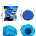 10Pcs Blue Automatic Toilet Cleaner Stain Remover Tabs Tablet Flush Tank Bathroom Freshener. 