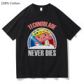 Technoblade Never Dies T-Shirt Dream Smp Hot Game Print Tshirt Women/Men Oversized Tee Shirt Kawaii Cartoon Graphic Streetwear. 