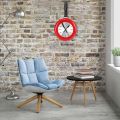 Wall Clock Metal Frying Pan Design 8 Inch Clocks Kitchen Decoration Novelty Art Watch. 