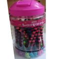 ORO Loopers Pencil Art # 903 Multi Color (10 Pcs). 